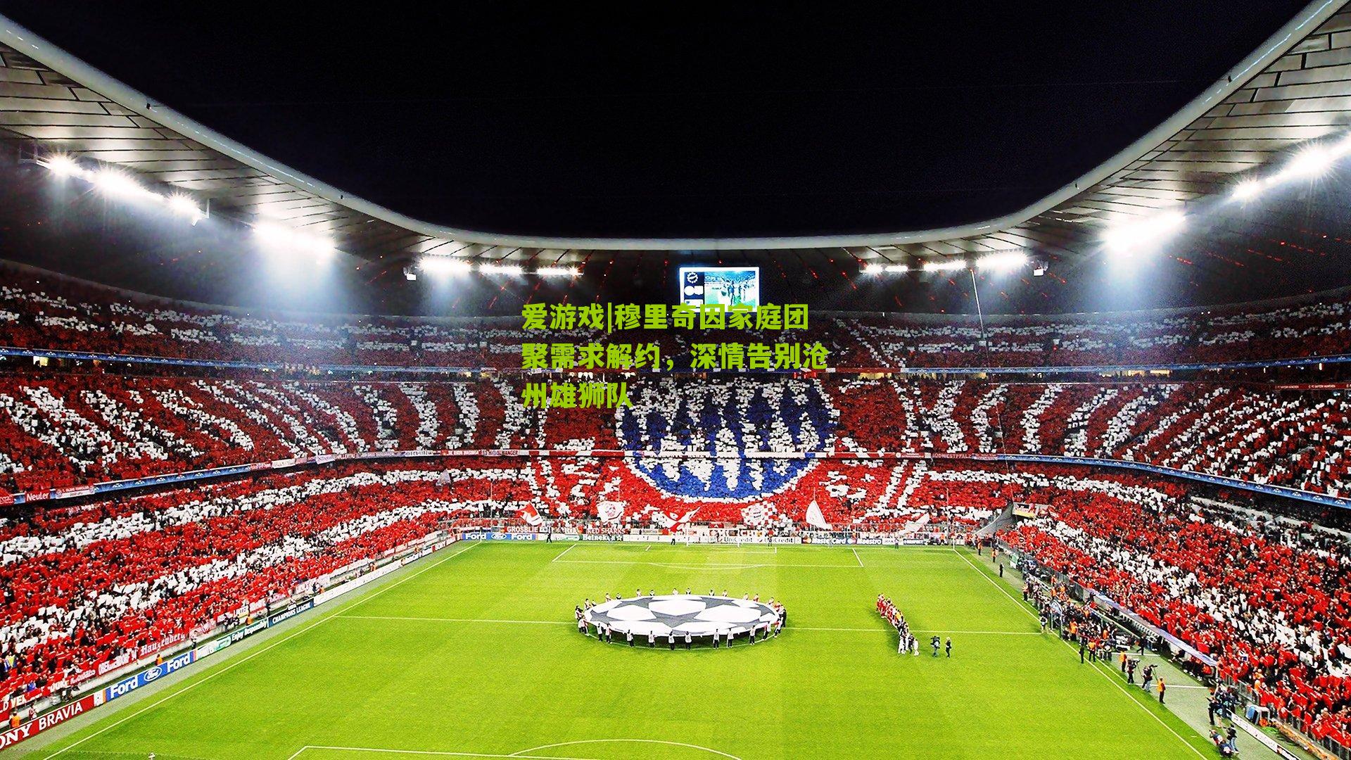 穆里奇因家庭团聚需求解约，深情告别沧州雄狮队